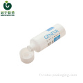 Tube plastique 30ml pour emballage de crème pour les mains